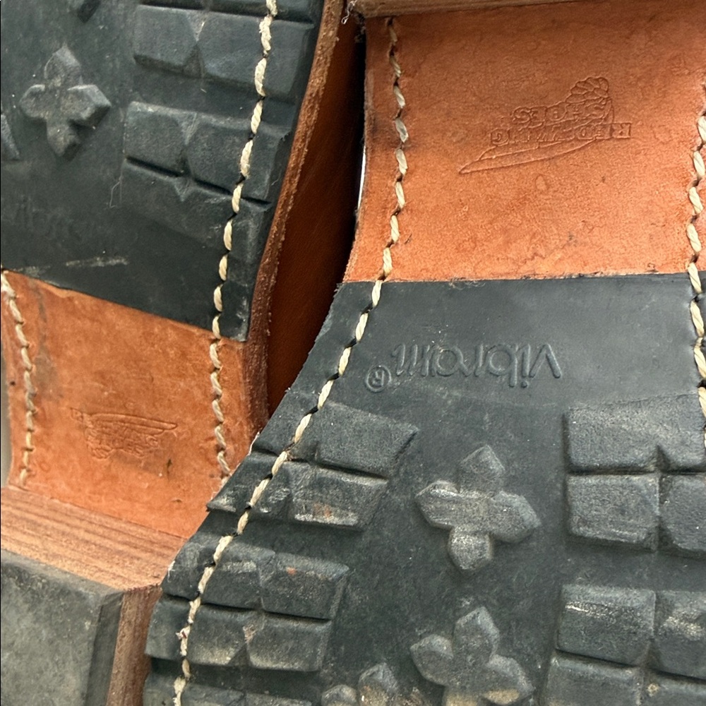 Red wing vibram Brown Leather Chelsea Boots 10 B - Picture 8 of 9